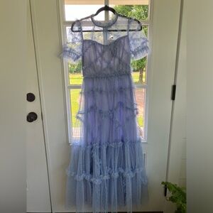 NWT Light blue dress as small